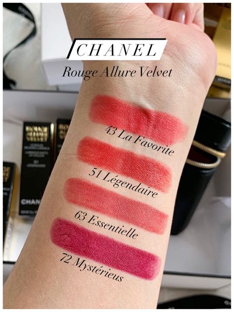 chanel rouge allure caractere|rouge allure velvet shades.